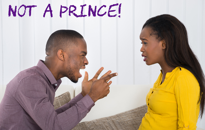 Man Screaming At Woman